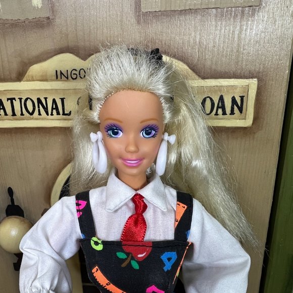 Vintage 1966/1976 Barbie Doll Blonde Long Straight Hair Blue Eyes 12 Inches - Picture 2 of 11